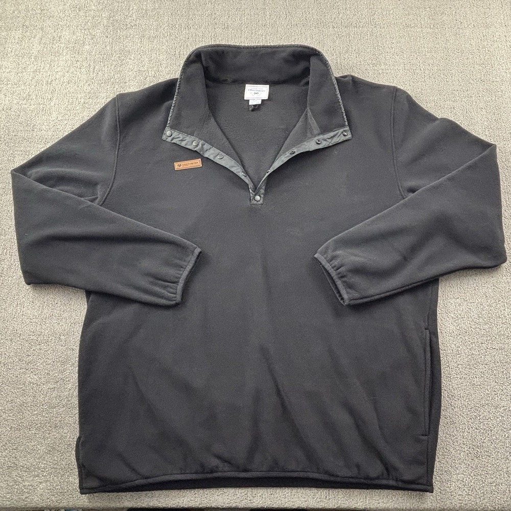 Obermeyer Sweater Adult 2XL XXL Black Fleece Long Sleeve Outdoor Casual Men's